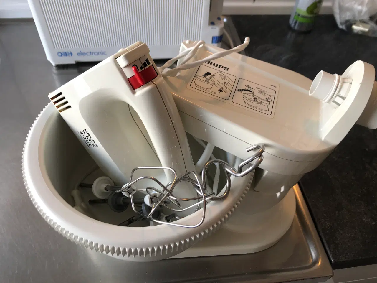 Billede 1 - Krups 3 Mix 4000 røremaskine/håndmixer