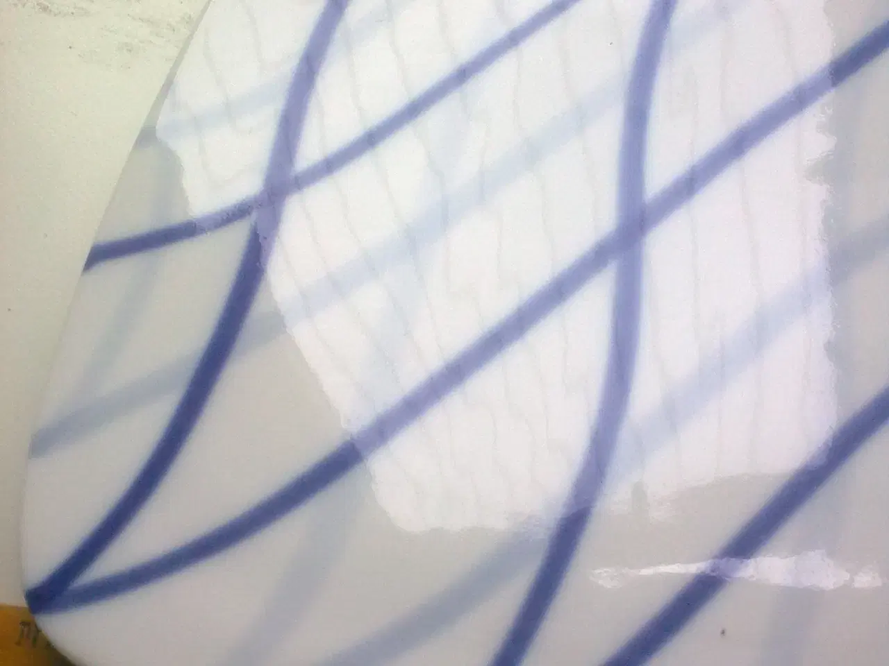 Billede 2 - Lyngby blå flamme Harlekin porcelæn