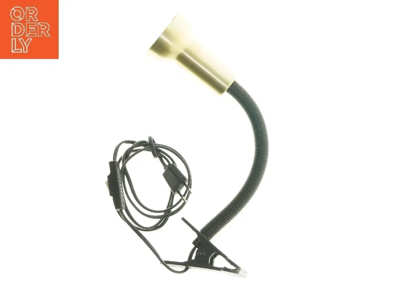 Billede 1 - Fleksibel spotlampe med klemme (str. 43 cm)