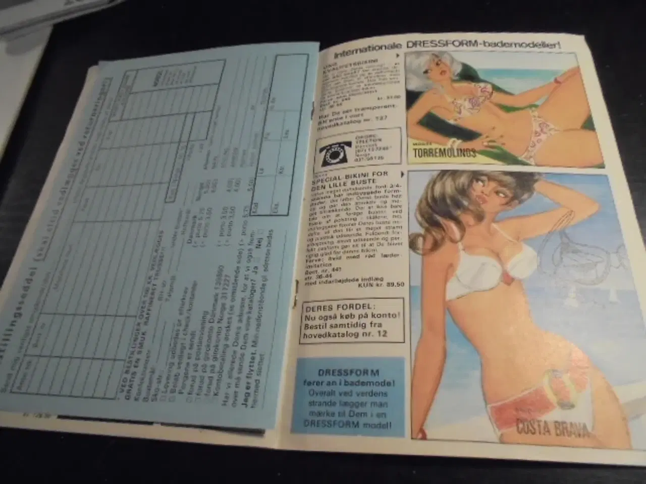Billede 3 - Pikant undertøjskatalog fra Dressform – Udg. 1970 