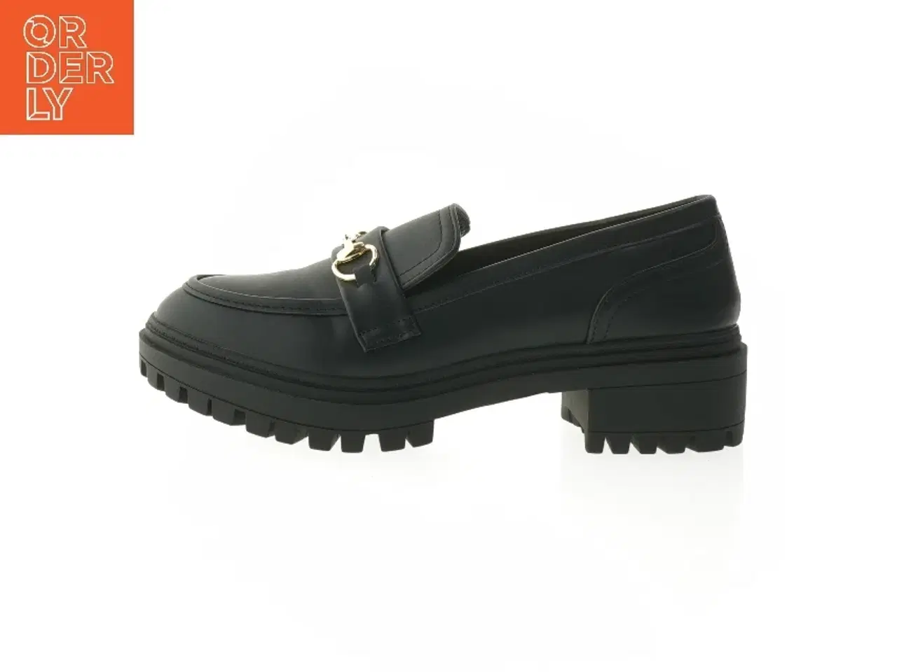 Billede 1 - Dame loafers med gulddetaljer fra Body Flirt (str. 39 )