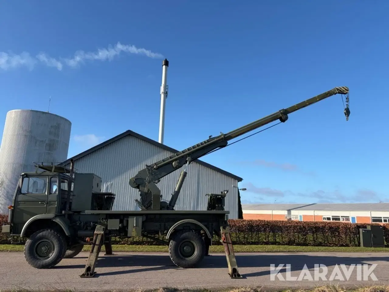 Billede 11 - Kranbil Magirus 168 4x4