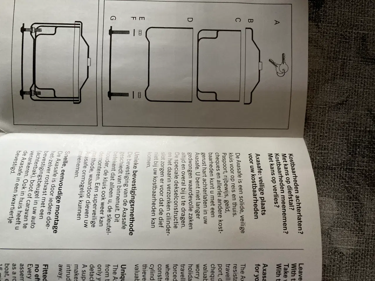 Billede 3 - Axa. Rejseboks