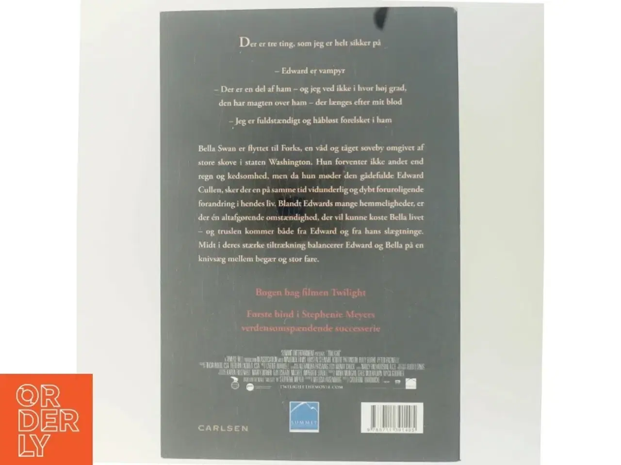 Billede 3 - Tusmørke af Stephenie Meyer (Bog)