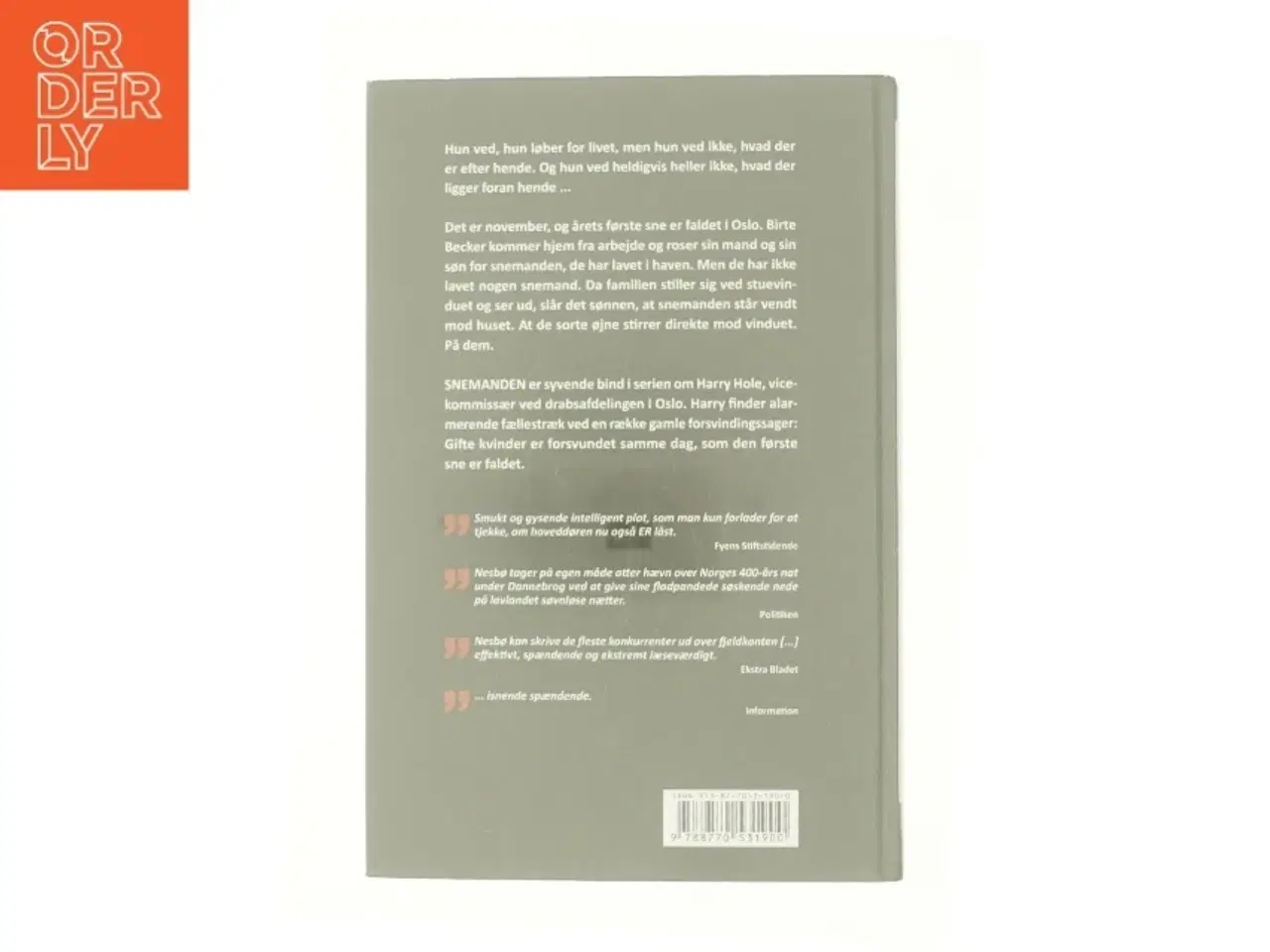 Billede 2 - Snemanden af Jo Nesbø (Bog)