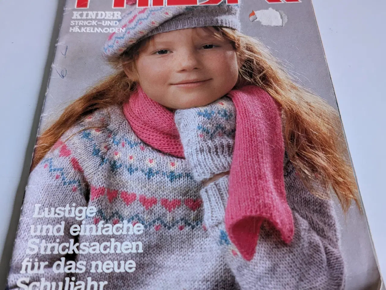 Billede 1 - Phildar strikkebog nr 92 opskrifter