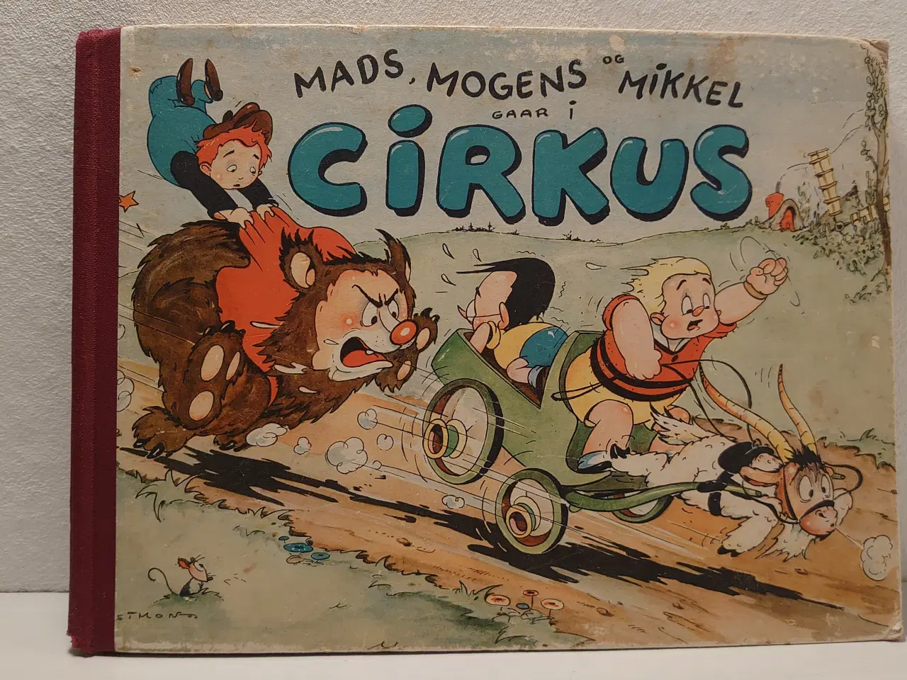 Billede 1 - Kjeld Simonsen:Mads,Mogens og Mikkel går i Cirkus