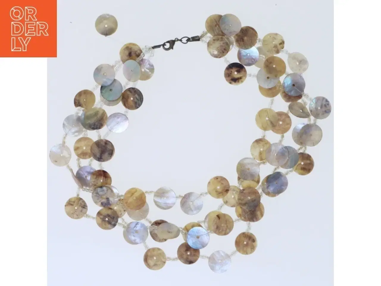 Billede 2 - Skalhalskæde (str. 44 cm)