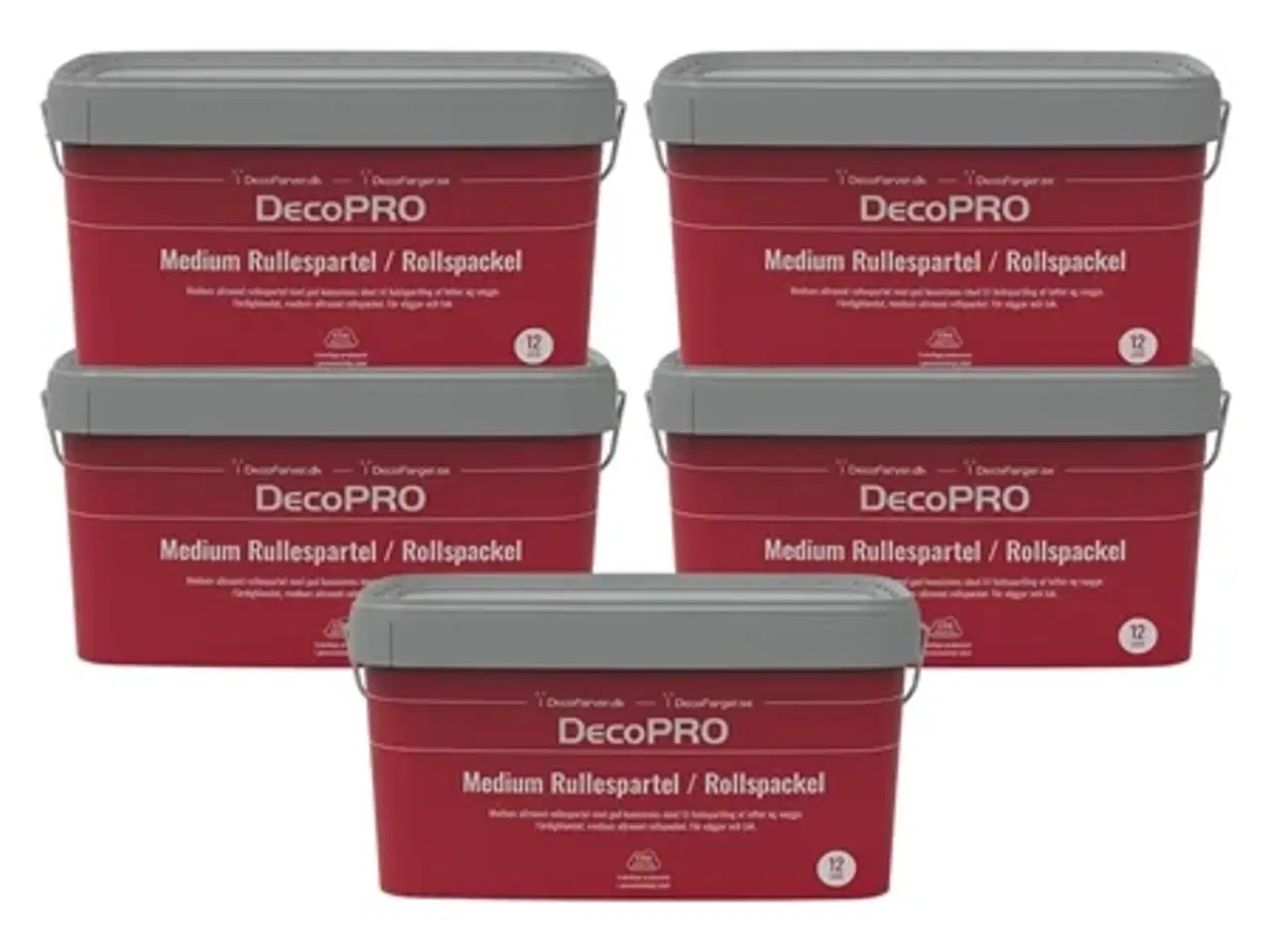 Billede 1 - Rullespartel Deco pro 4 x 12 L