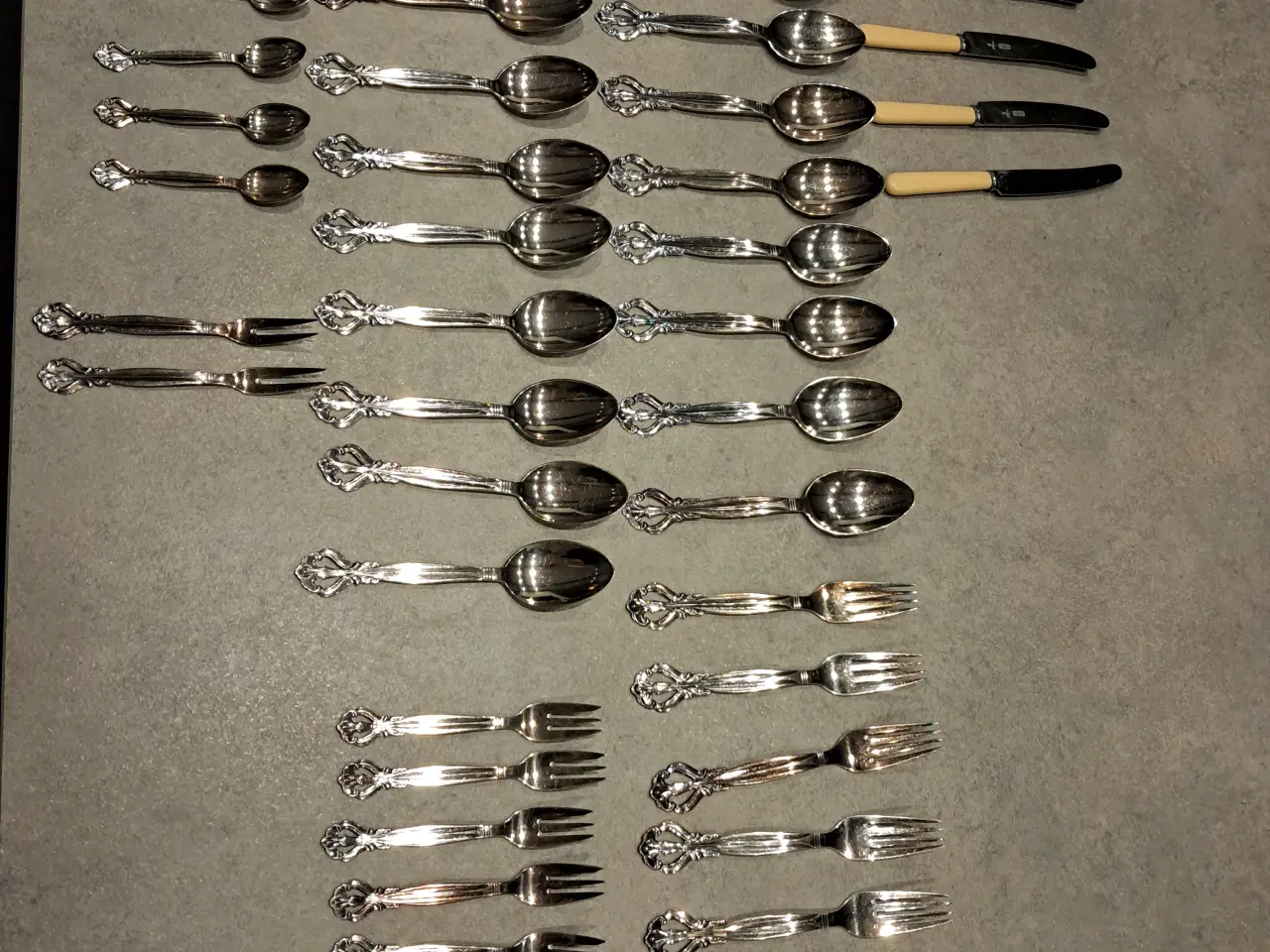 Billede 1 - Benedikte sølvplet bestik