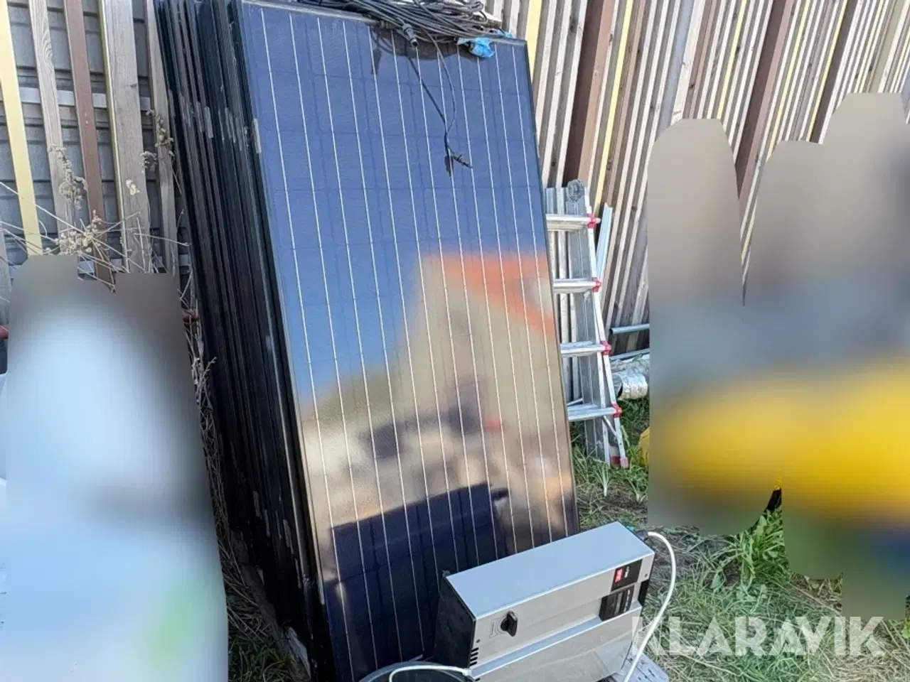 Billede 1 - Solceller 20styk incl inverter Himin Solar HG-200S/Bb