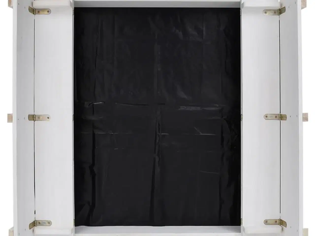 Billede 5 - Sandkasse 95x90x15 cm fyrretræ hvid