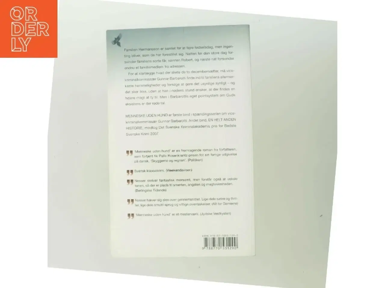 Billede 3 - Menneske Uden Hund (in Danish) af Håkan Nesser (Bog)