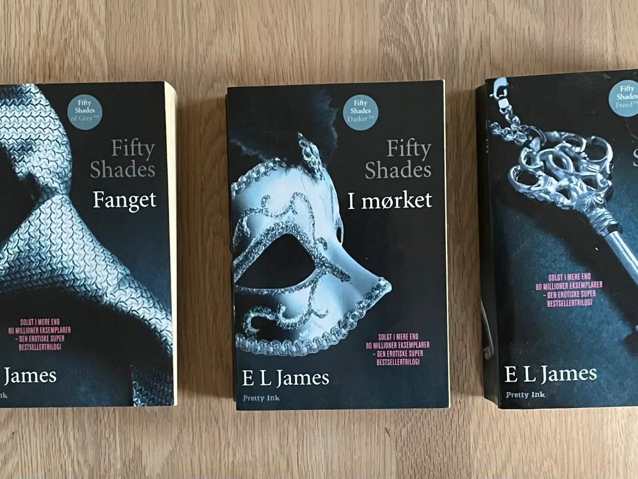 Billede 1 - Fifty shades triologi