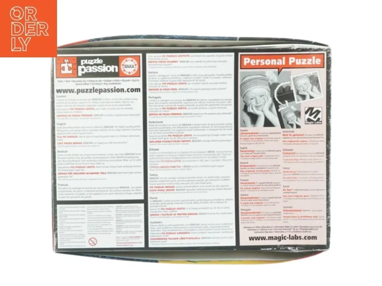 Billede 3 - Kong puslespil fra Educa (str. 68 x 48 cm)