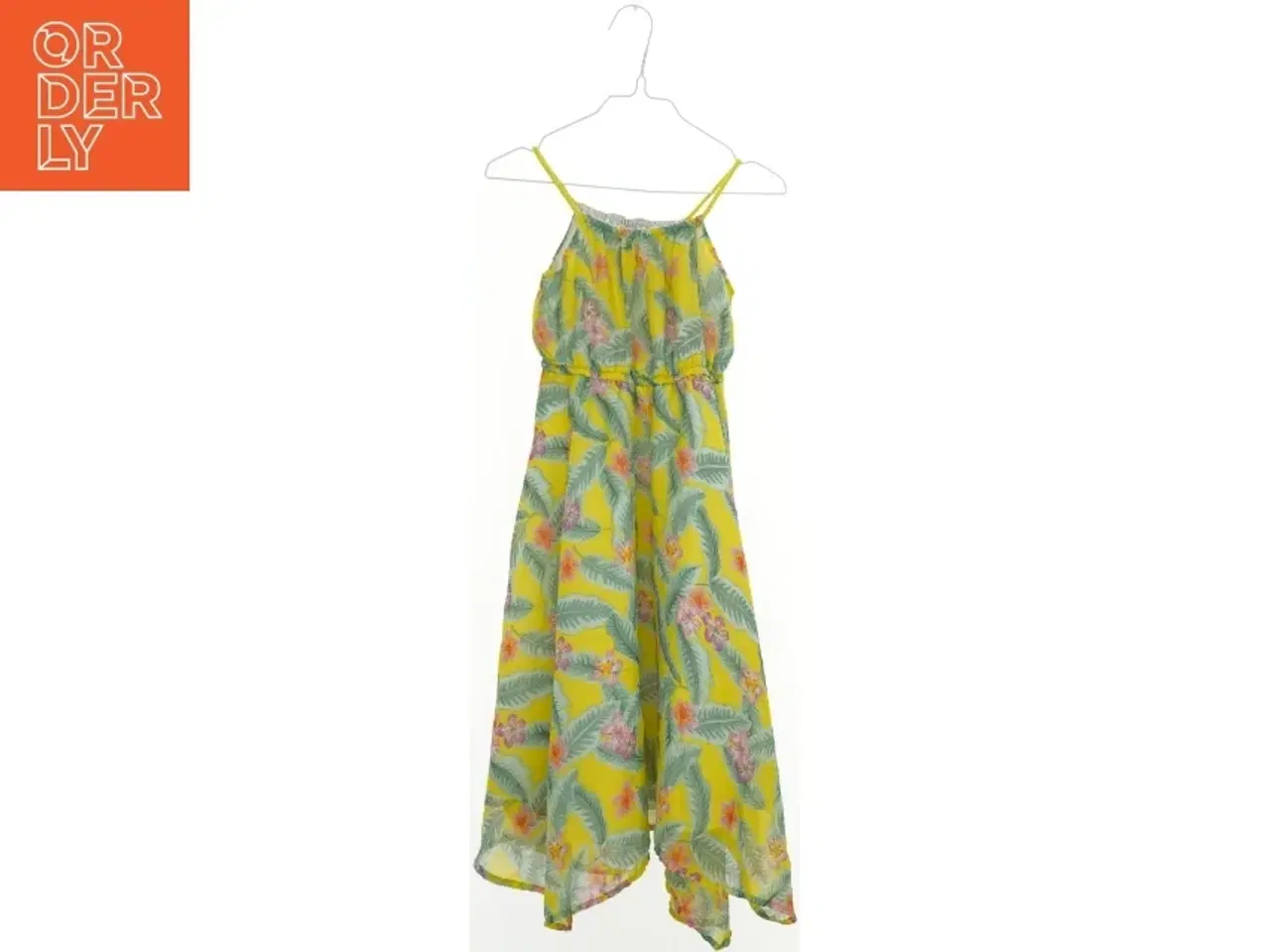 Billede 1 - Sommerkjole med tropisk blomstermønster fra H&M (str. 116)