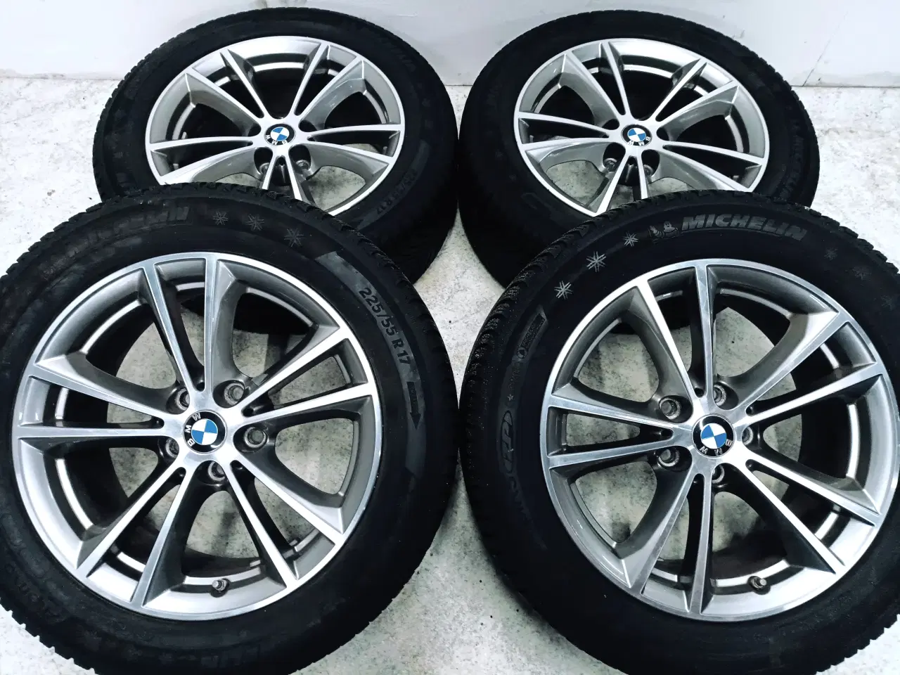 Billede 3 - 5x112 17" ET27 nav 66,6ø BMW vintersæt inkl.TPMS