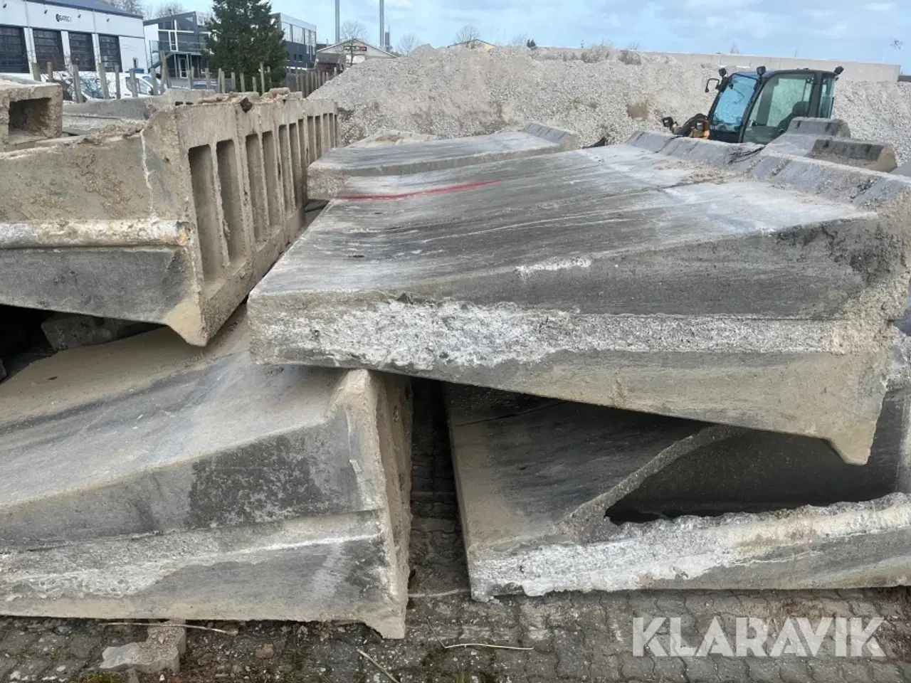 Billede 3 - A klodser beton +50styk
