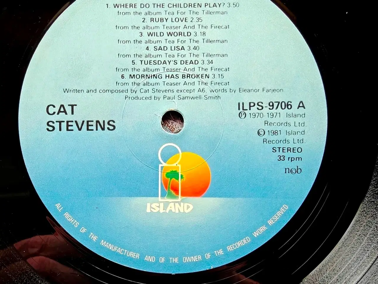 Billede 3 - LP, Cat Stevens – Morning Has Broken - Greatest Hi