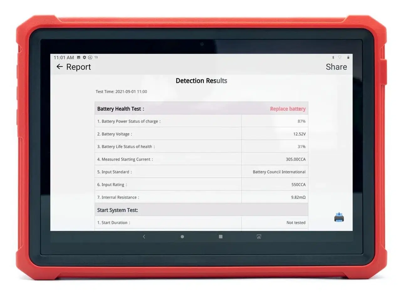 Billede 4 - Launch BST-360 Bluetooth batteritester og analysator for X431 Serien