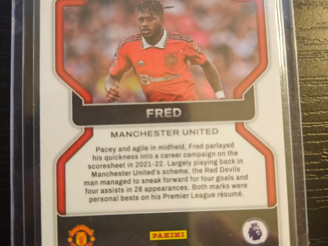 Billede 2 - Fred Pink Mosaic Prizm Fodboldkort