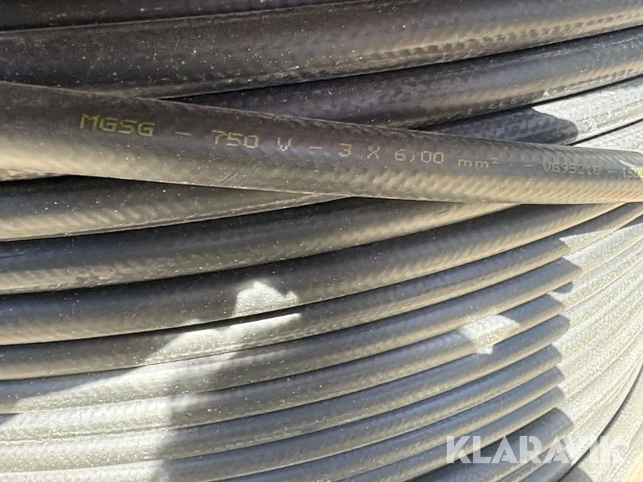 Billede 10 - Kraftkabel på tromle Isola Breitenbach NSSG 750 Volt – 3 x 6 kvadratmillimeter VG95218