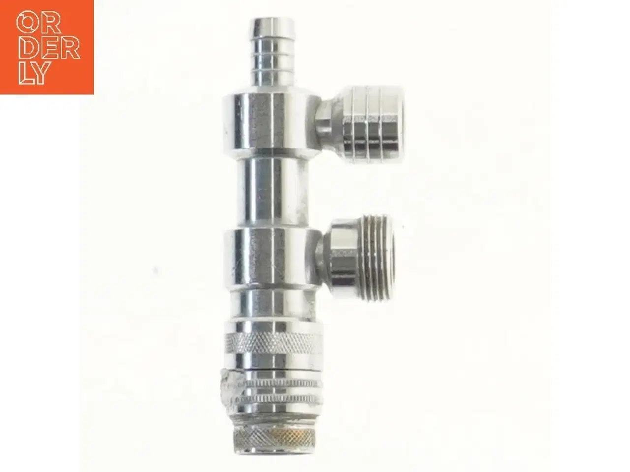 Billede 2 - Metalventil med koblinger (str. 13 cm)