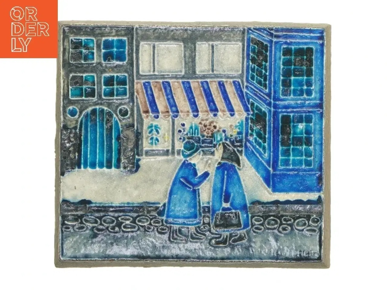 Billede 1 - Knabstrup relief (str. 19x17 cm)