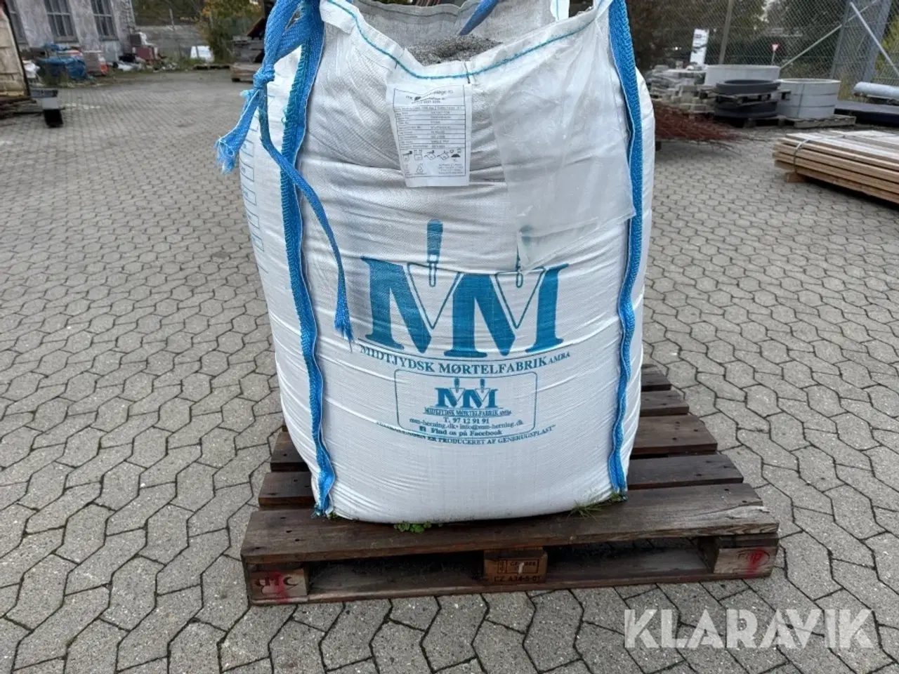Billede 6 - Grå stenmel cirka 1 tons