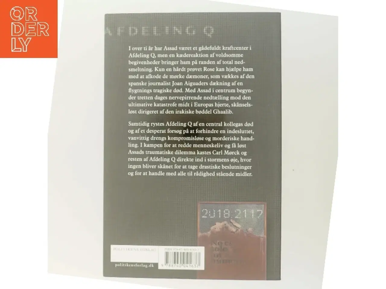 Billede 3 - Afdeling Q - Bind 8 af Jussi Adler-Olsen (Bog)