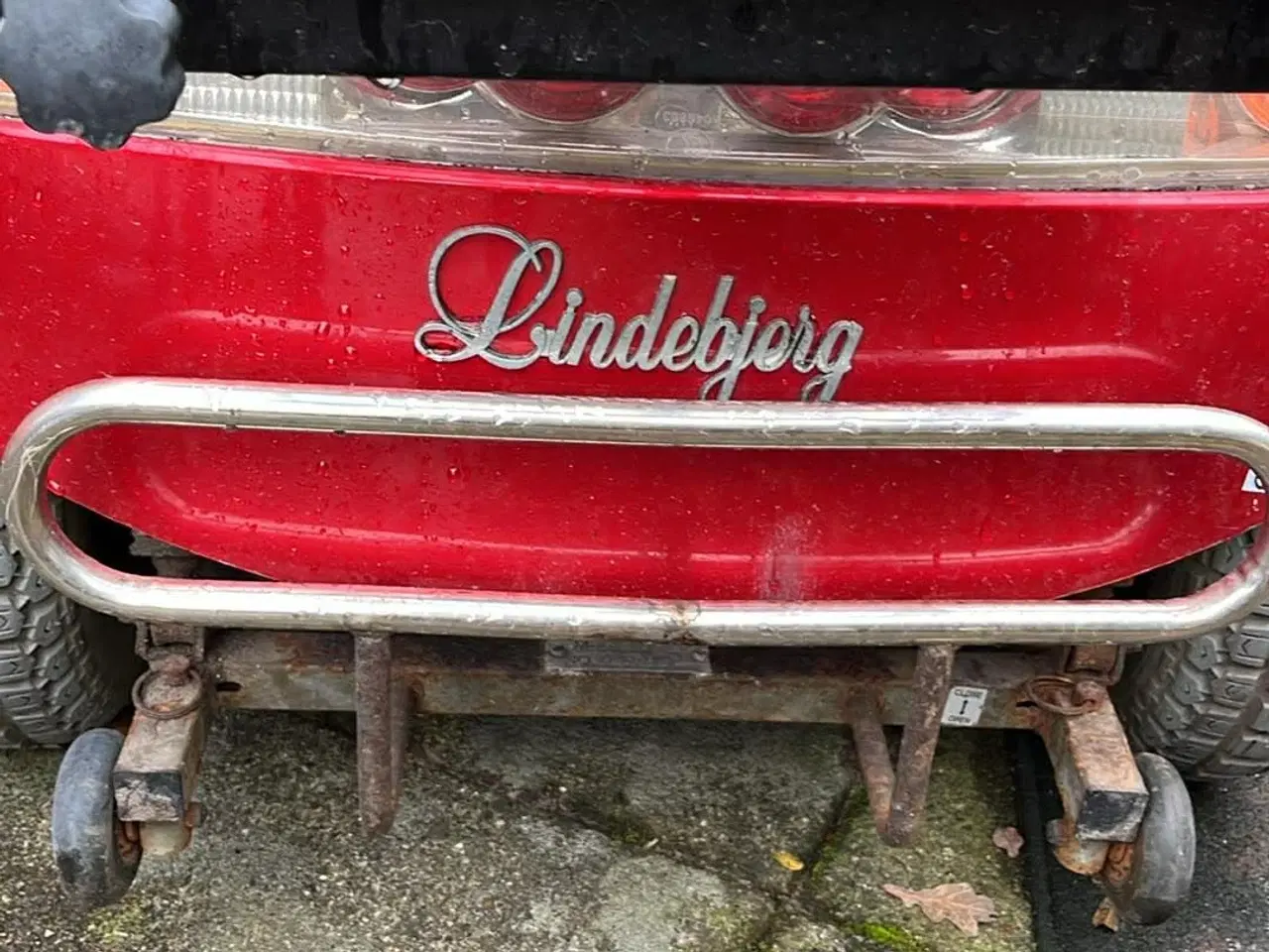 Billede 3 - Lindebjerg El scooter med lader og kørepose