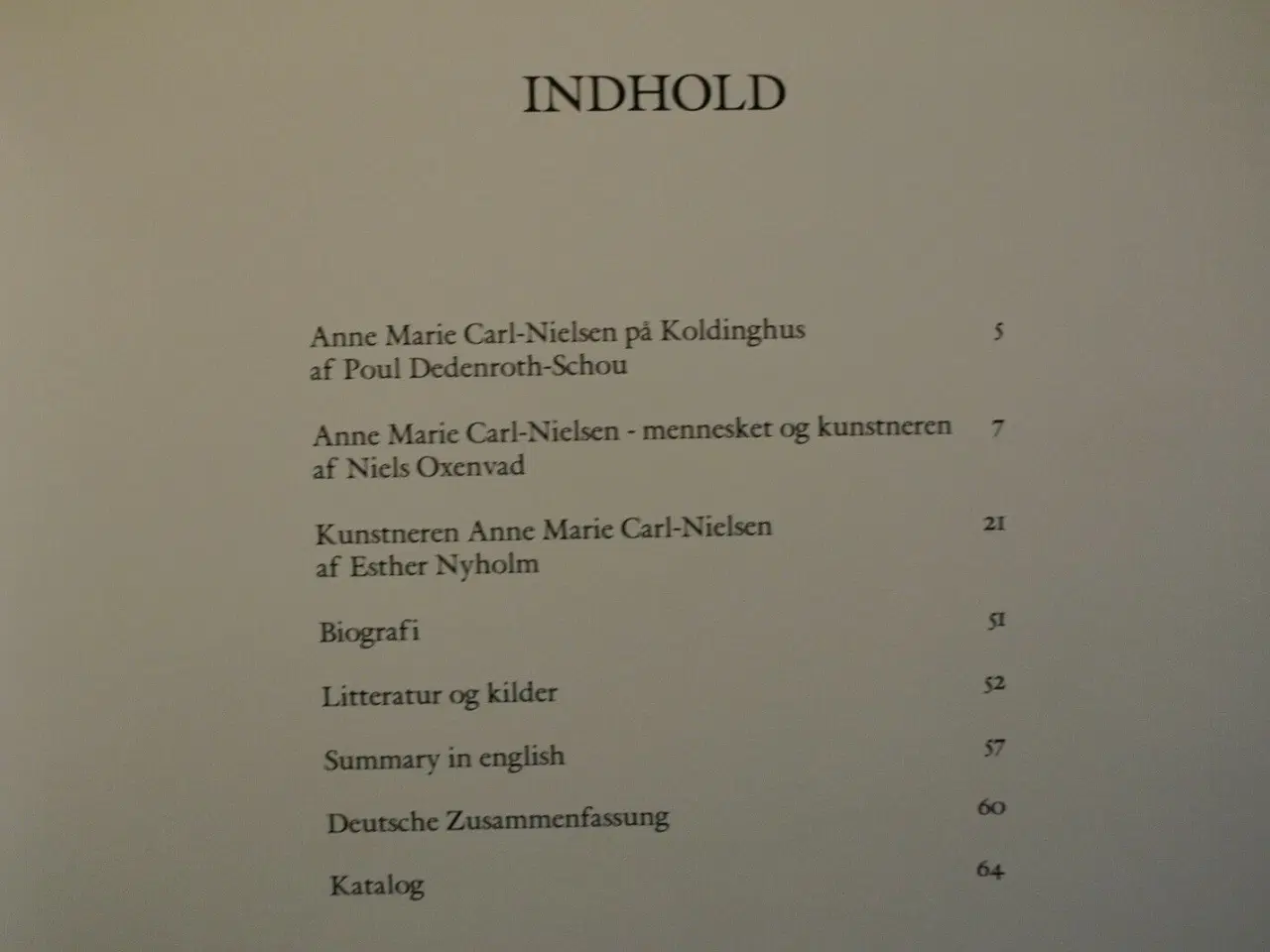 Billede 2 - anne marie carl-nielsen, red. af birgit jenvold