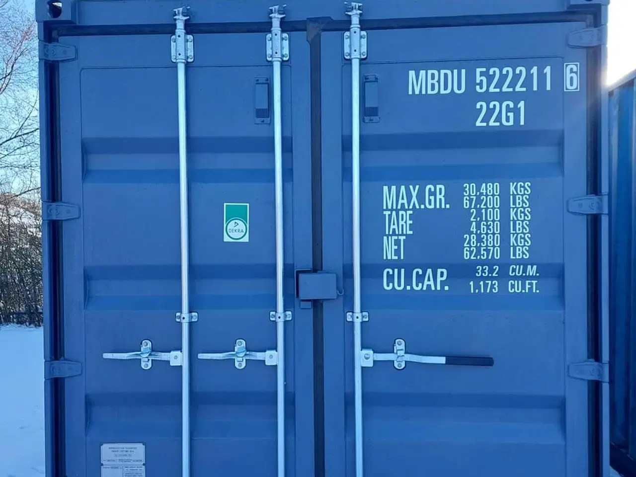 Billede 1 - Ny 20 fods container 