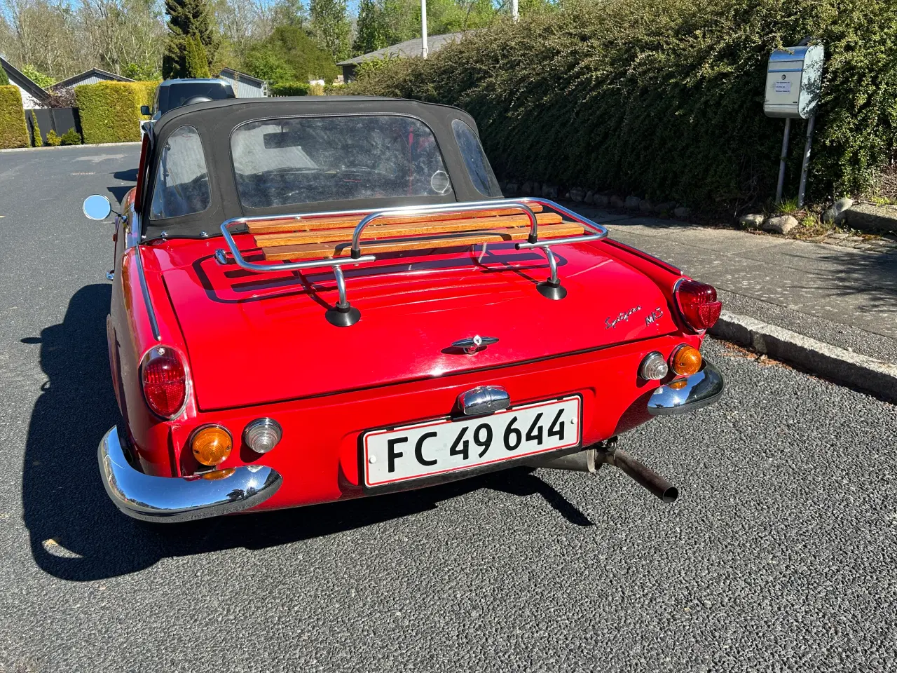 Billede 9 - Triumph Spitfire MK III i super fin stand nysynet