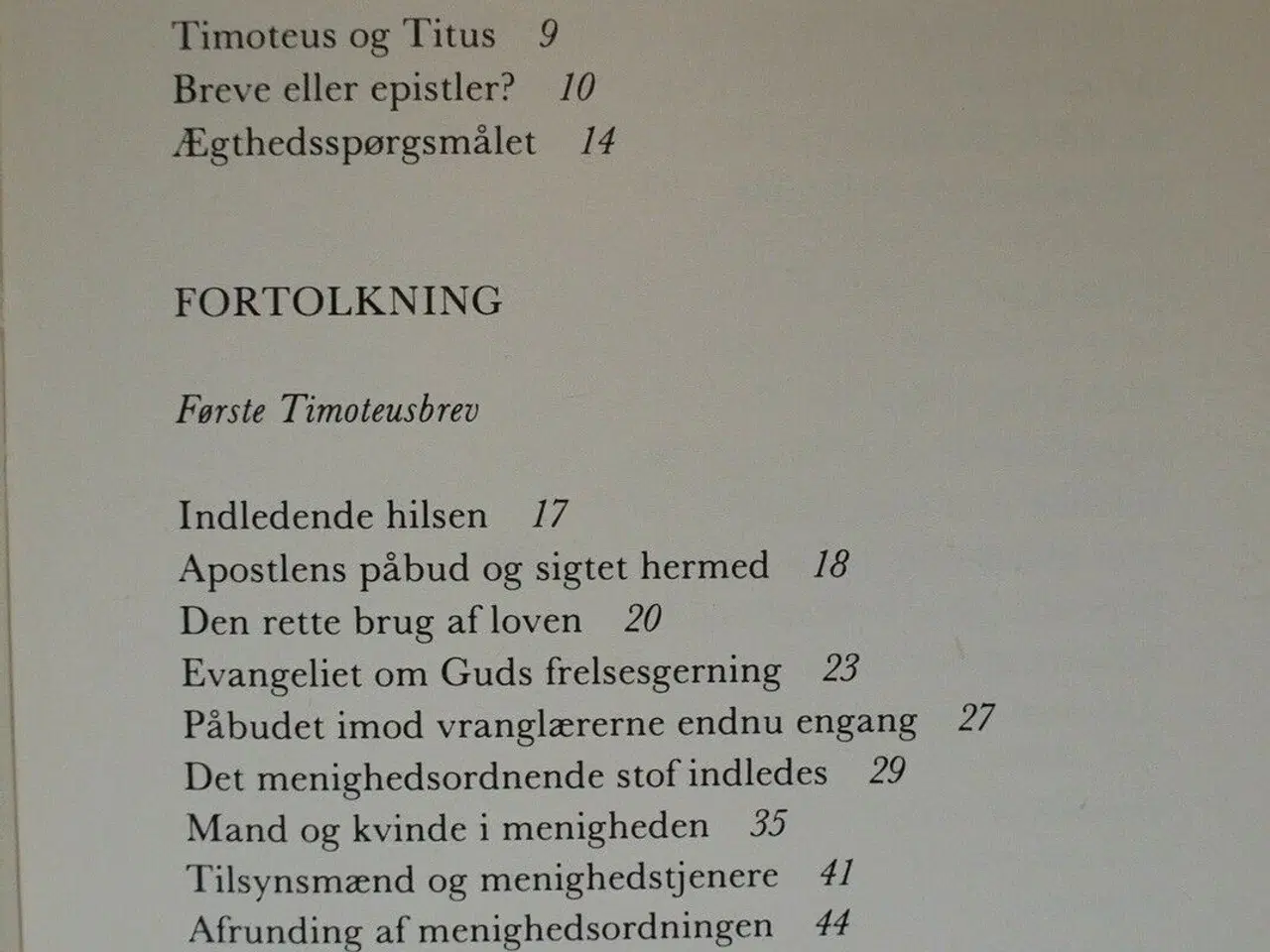 Billede 2 - pastoralbrevene fortolket, af heine simonsen