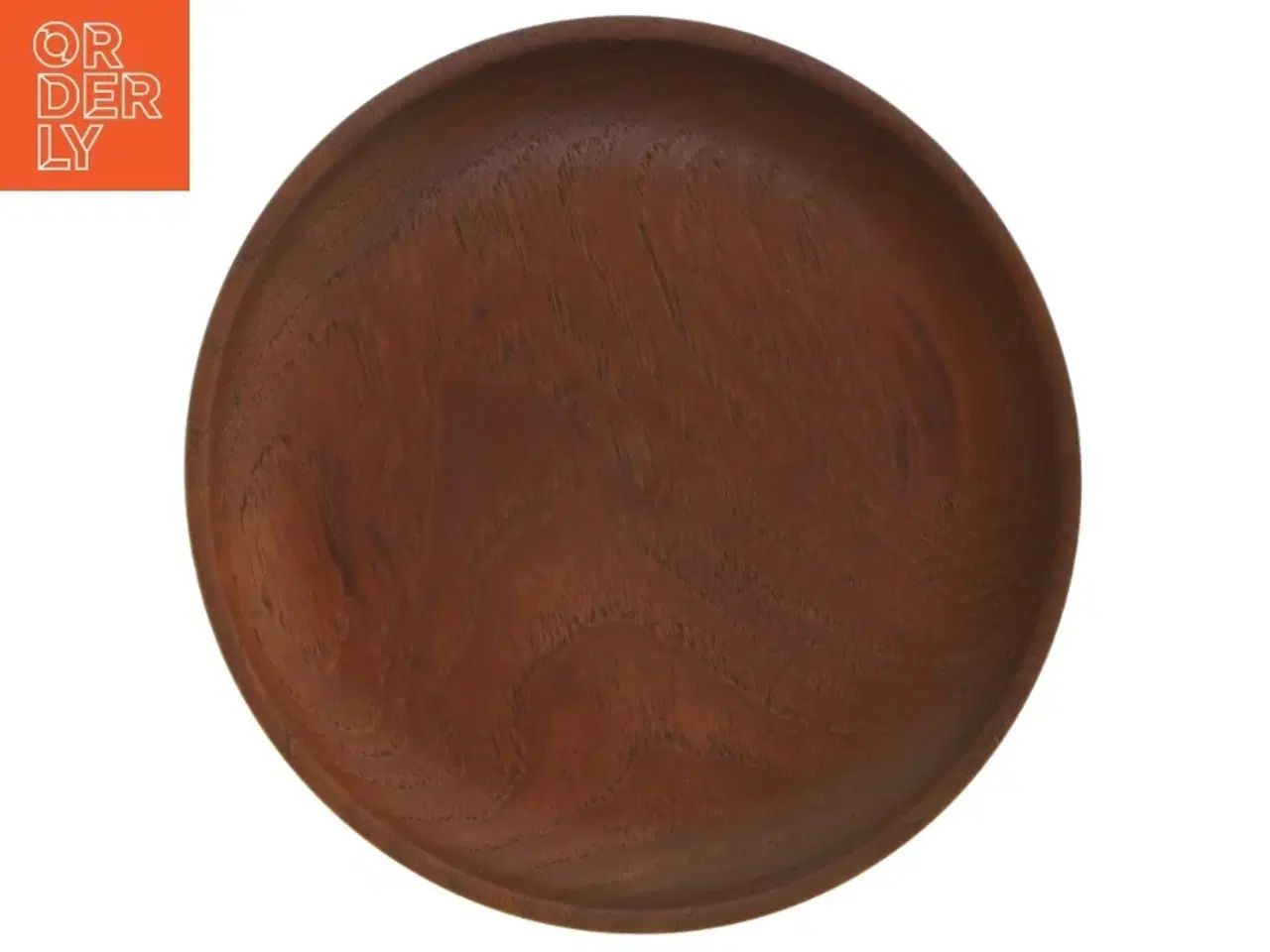 Billede 2 - Hånddrejet Teak Træskål (str. Ø 19,5 cm)