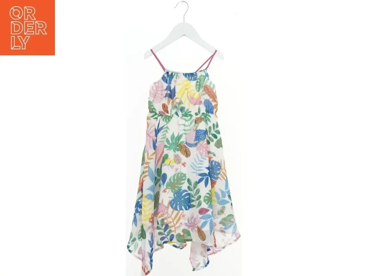 Billede 1 - Sommerkjole med bladmønster fra H&M (str. 98)