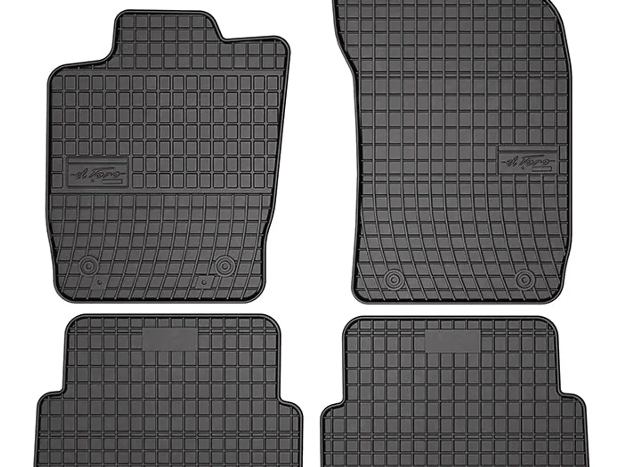 Billede 1 - Gummimåtter Audi A1 8X HB, 3-dr 2010-2018