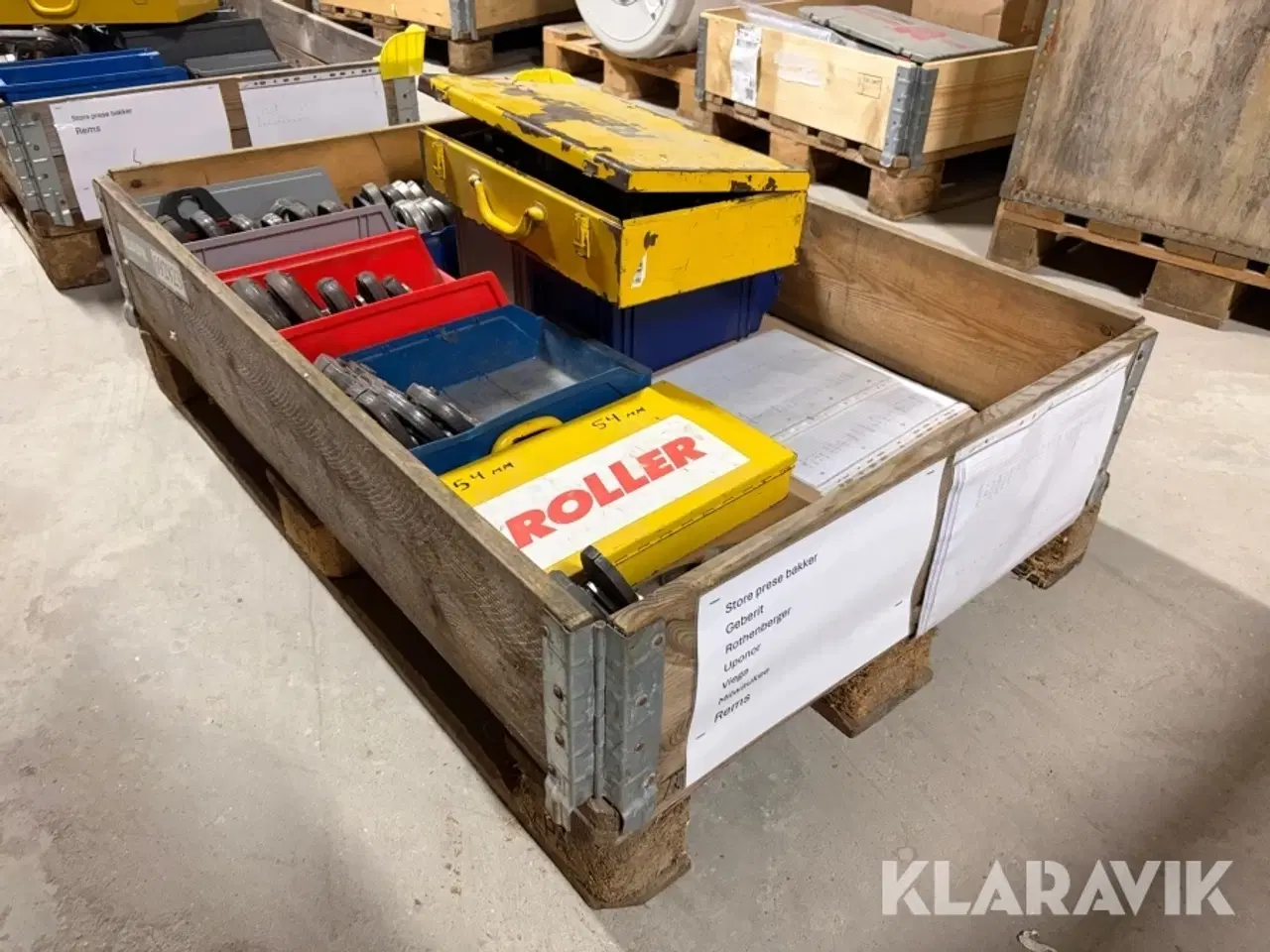 Billede 1 - Presmaskine Rems Type 571 - med presklemmer