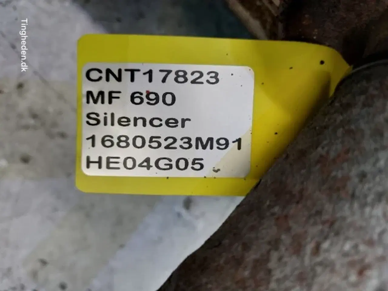 Billede 10 - Massey Ferguson 690 Lyddæmper 1680523M91