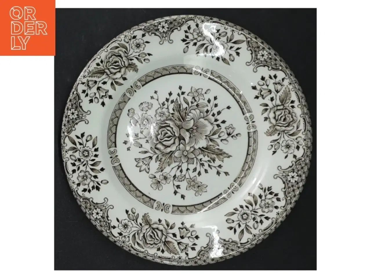 Billede 5 - Kagetallerkener med blomstermotiv fra Kew Gardens (str. 17,5 cm)