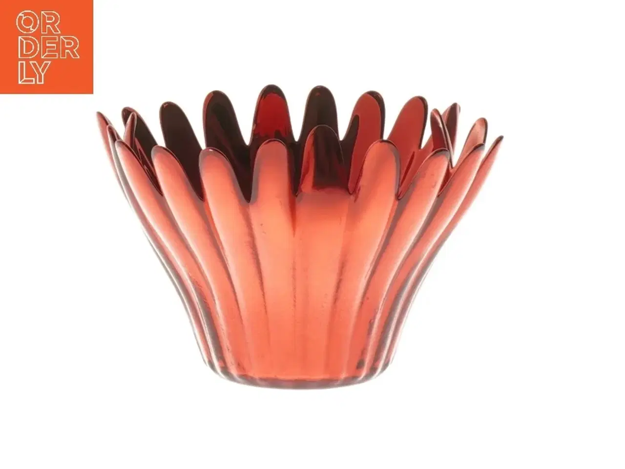 Billede 1 - Rød dekorationsvase fra Krifon (str. 14 cm)