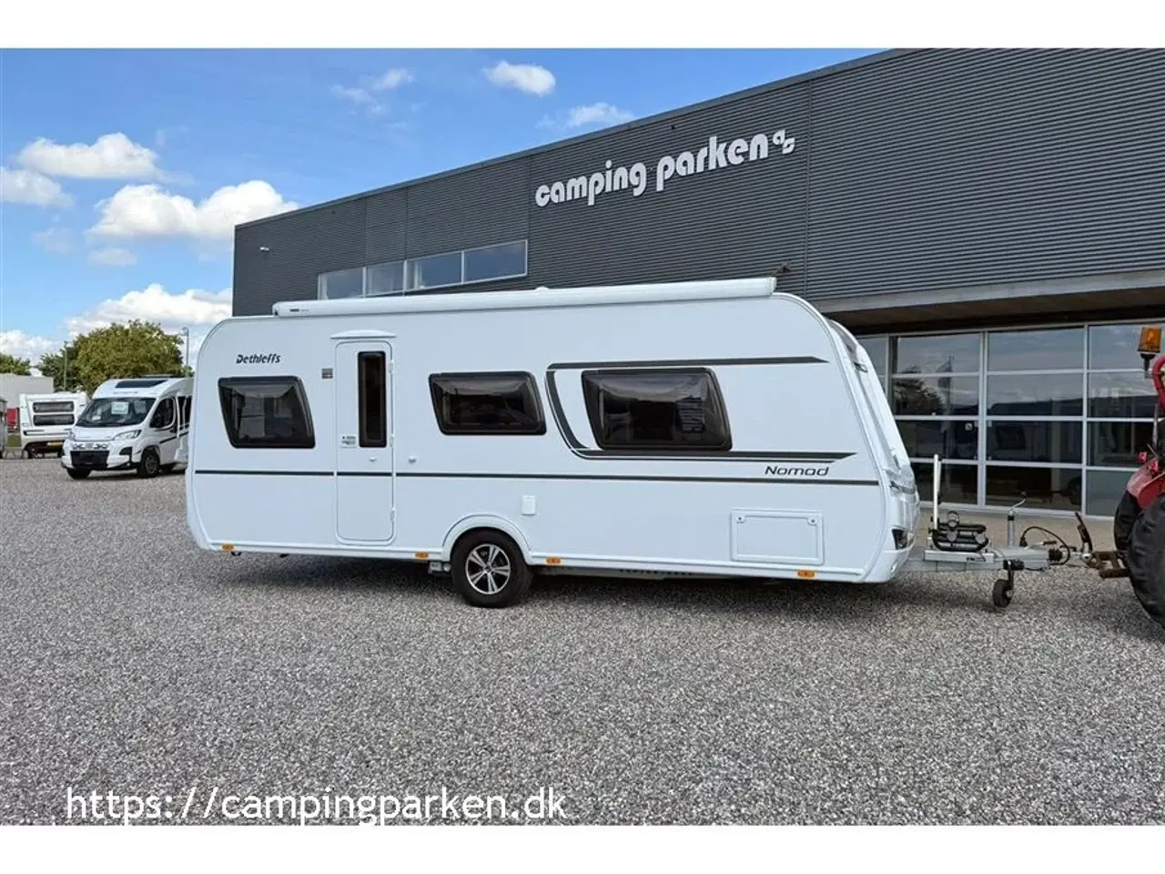 Billede 1 - 2022 - Dethleffs Nomad 530 DR   Dethleffs Nomad 530 DR, med dobbeltseng og rundsiddegruppe, vogn med meget gulvplads