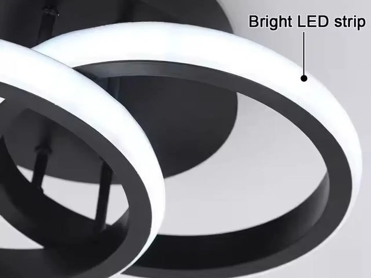 Billede 6 - 2 stk. Loftlampe LED ringformet 18W