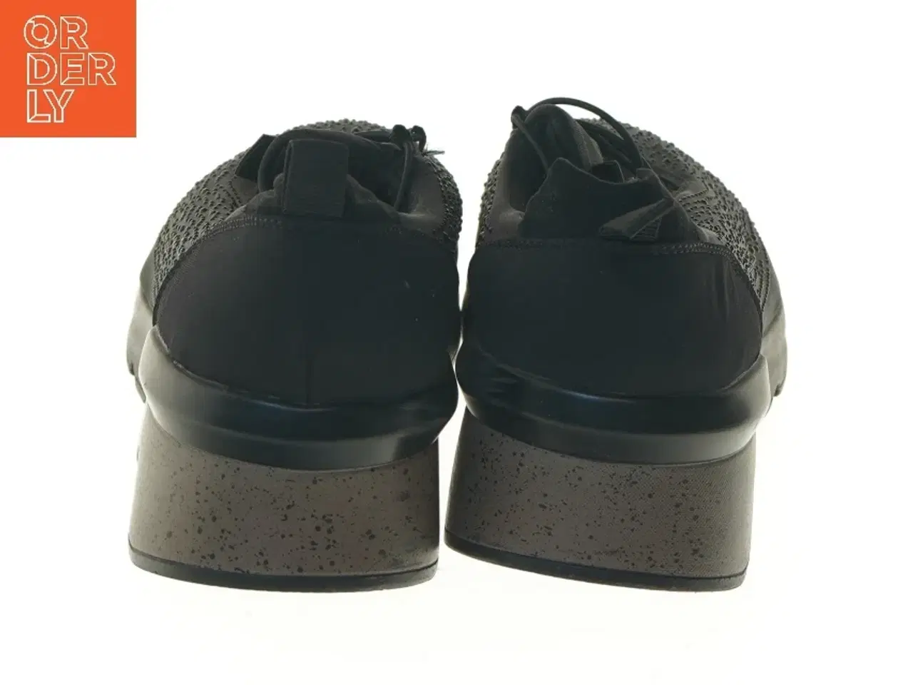 Billede 4 - Sorte sneakers med sten fra Venice (str. 30 cm)