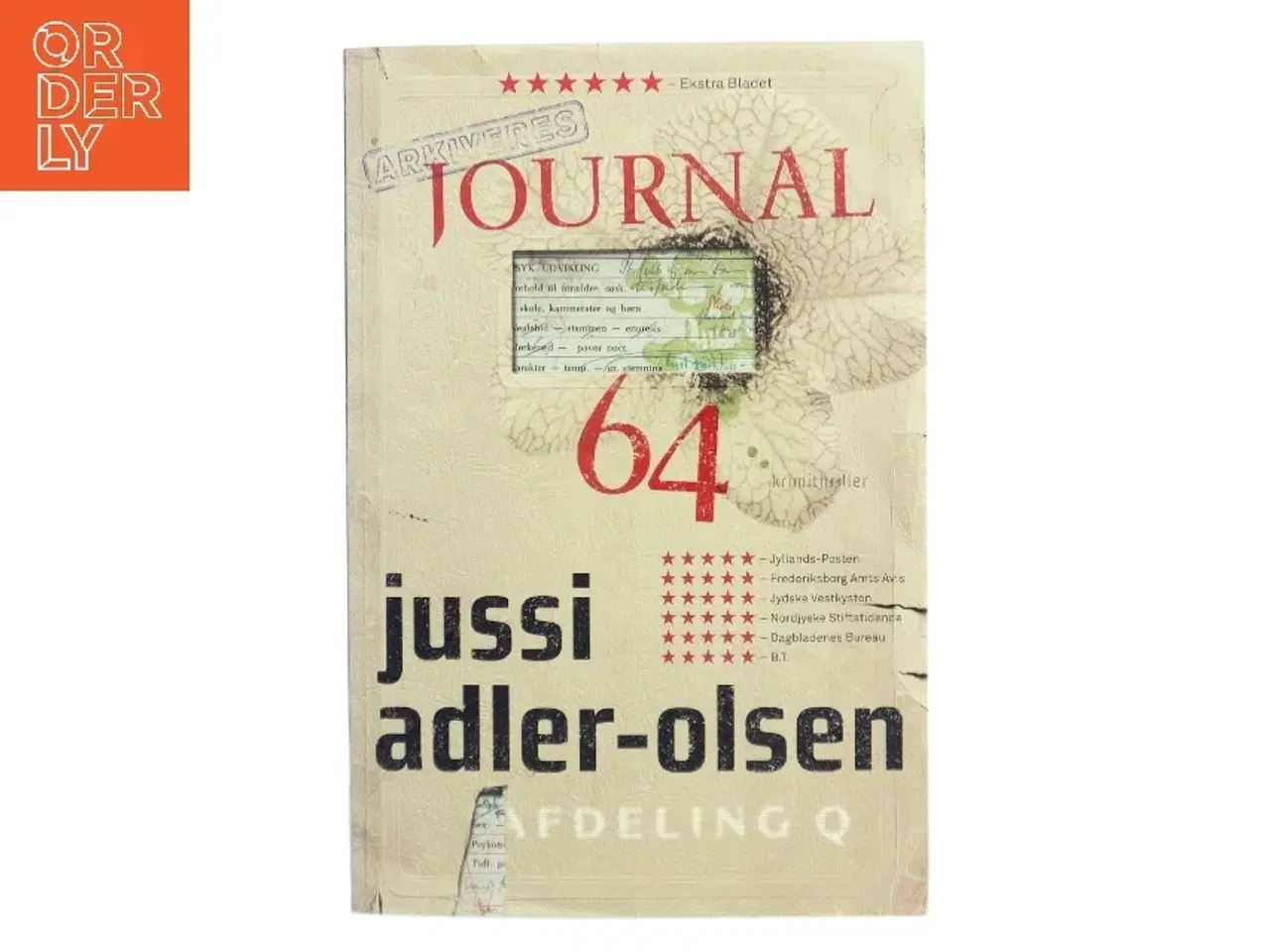 Billede 1 - Journal 64 : krimithriller af Jussi Adler-Olsen (Bog)