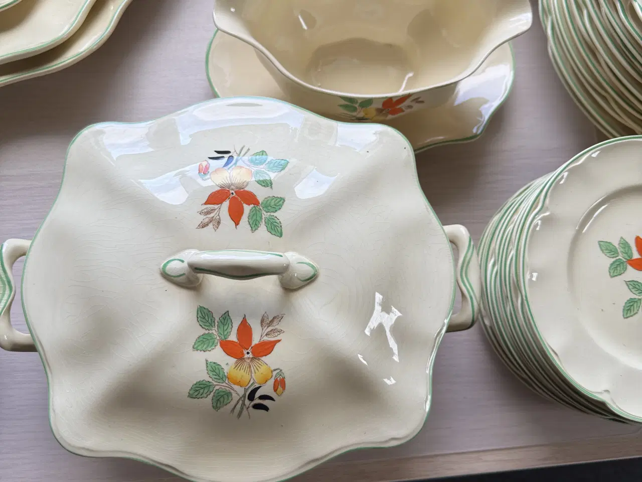 Billede 4 - Spisestel fajance, Victorian, Johnson Bros.