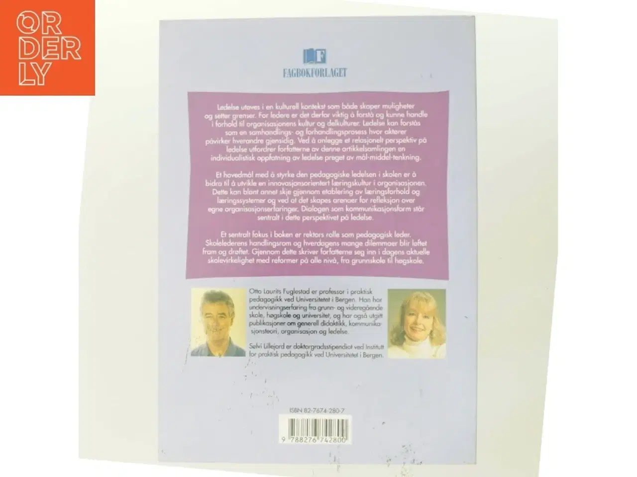 Billede 3 - Pedagogisk ledelse - et relasjonelt perspektiv (Bog)