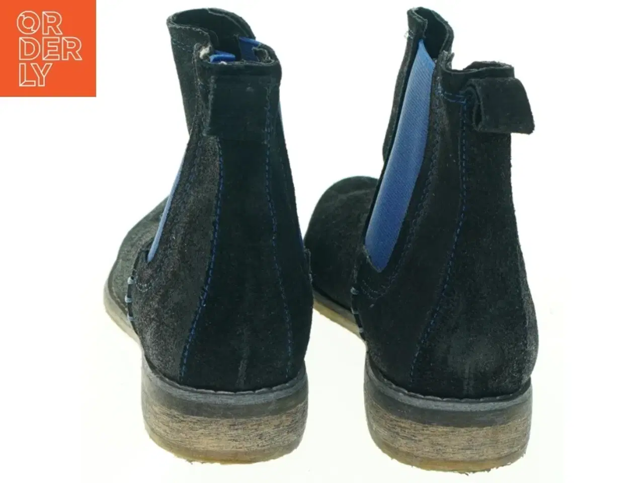 Billede 4 - Sorte chelsea-støvler i ruskind fra Chelsea Crew (str. 37)