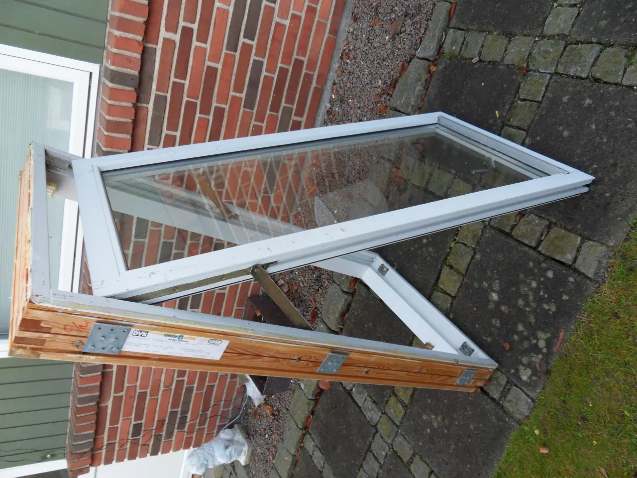 Billede 1 - Termovindu,  71x132 cm  tophængt hvidt. 4 ens